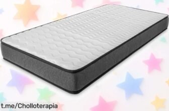 Colchón premium Naturalex Privilege con memory foam y látex a un precio loco, 7 zonas de firmeza para cuidar tu espalda. ¡No dejes pasar este chollo y duerme como un rey!