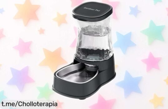 Comedero automático para gatos y perros Gardner Pet: el ofertón que simplifica su día y cuida su agua siempre limpia, ¡no dejes pasar esta oportunidad única!