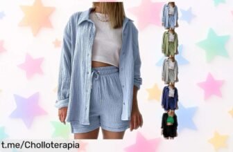 Conjunto de chándal mujer 2 piezas súper ligero y transpirable, ¡aprovecha este chollo que te hará sentir fabulosa en cada aventura!