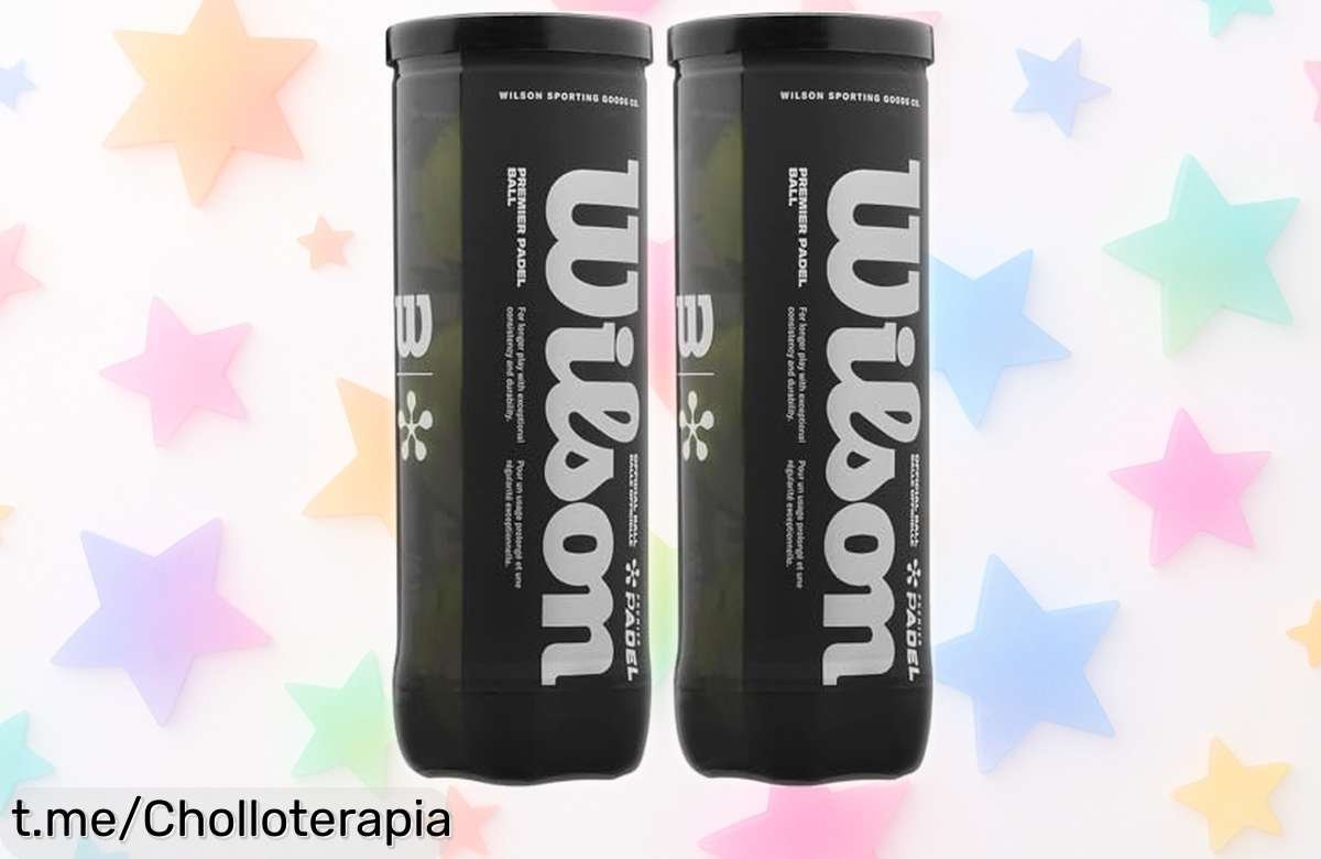 Conjunto imperdible de 2 botes de bolas Wilson Premier Padel 3, ofreciéndote calidad y resistencia a un precio nunca visto; ¡no te quedes sin el tuyo y eleva tu juego!