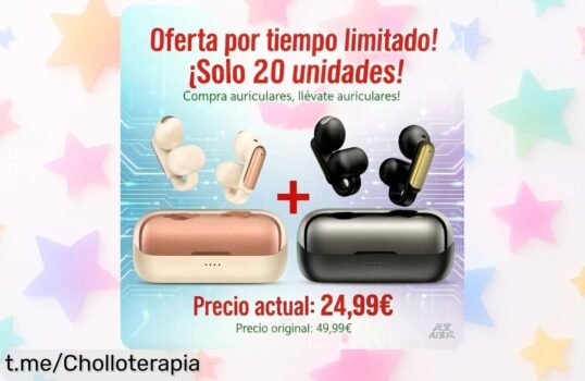 Consigue 2 Auriculares inalámbricos deportivos con un increíble sonido, resistentes al agua y sudor ¡lleva tu entrenamiento al siguiente nivel por el precio de uno!