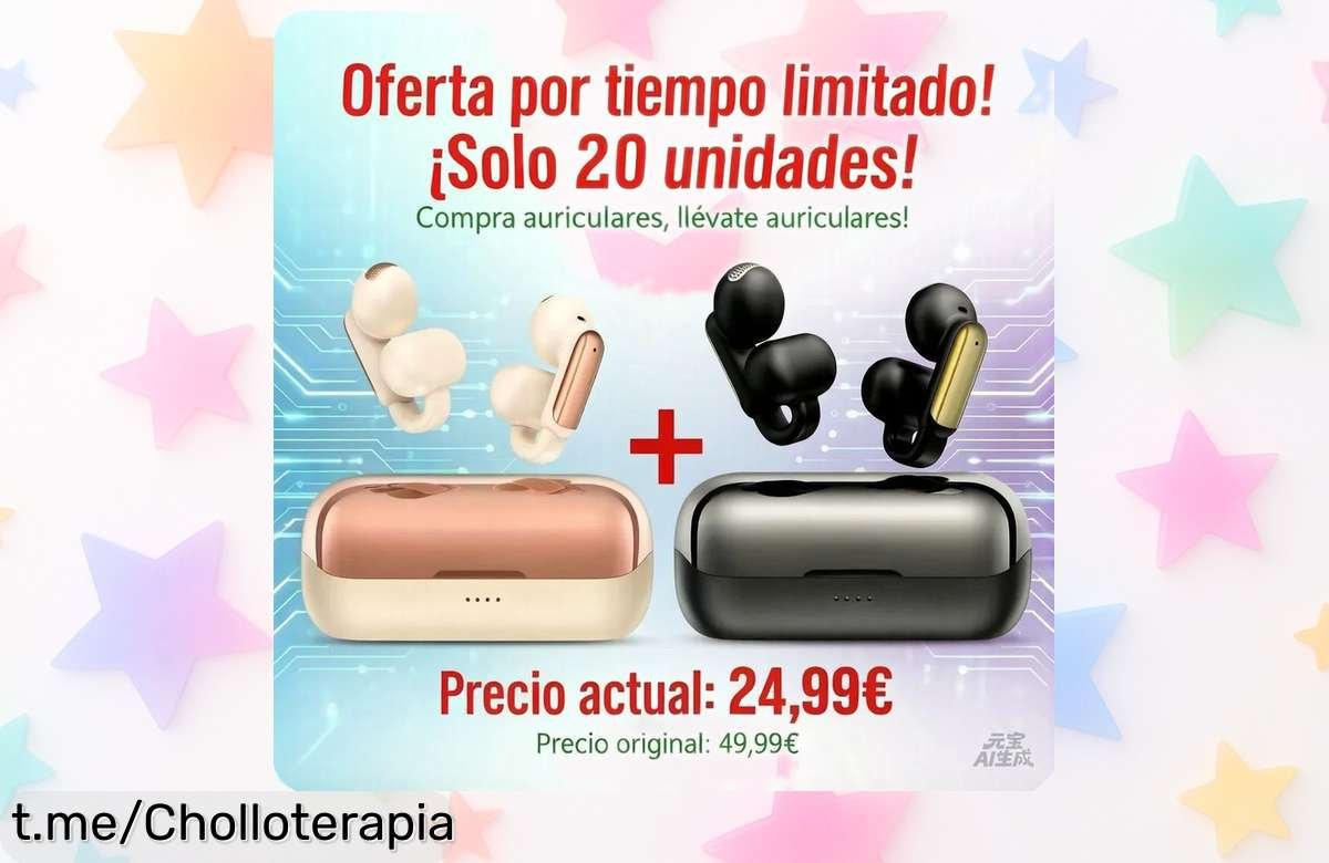 Consigue 2 Auriculares inalámbricos deportivos con un increíble sonido, resistentes al agua y sudor ¡lleva tu entrenamiento al siguiente nivel por el precio de uno!