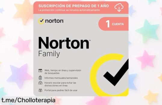 Control parental Norton 360 Family 2026: ¡ofertón para proteger a tus peques online! Limita pantallas y detecta estafas. Disfruta la tranquilidad en casa, no dejes pasar esta oportunidad única.