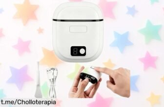 Cortauñas eléctrico recargable con luz LED, el super chollo que facilita el cuidado de tus uñas a todos en casa ¿Te lo vas a perder? ¡Consíguelo antes de que se agote!