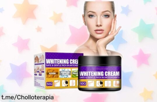 Crema blanqueadora hidratante perfecta para axilas, rodillas y codos a un precio loco que te dejará la piel suave y radiante; ¡no dejes pasar este ofertón increíble!