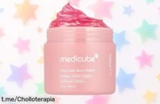 Crema de gelatina Medicube con colágeno y niacinamida a precio rebajado, ¡imperdible para lucir una piel jugosa y radiante!