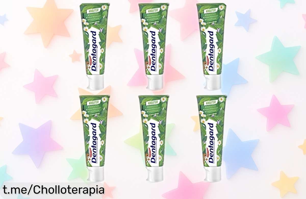 Cuidar tu sonrisa nunca fue tan fácil: Pack de 6 tubos de crema dental Dentagard a un precio brutal que no puedes dejar escapar, ¡hazlo por ti y tu boca!