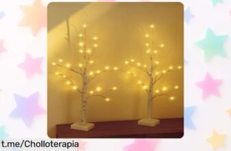 Decora tu hogar con el elegante árbol de luces LED SALCAR, ¡pack de 2 unidades a un precio que no podrás creer! Ilumina tus momentos especiales y llena todo de buen rollo.
