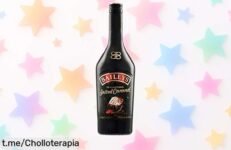 Delicioso licor Baileys Salted Caramel con el dulce toque de caramelo que encanta, ahora a un precio loco que no querrás dejar escapar. ¡Hazlo tuyo y disfruta cada sorbo!