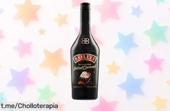 Delicioso licor Baileys Salted Caramel con el dulce toque de caramelo que encanta, ahora a un precio loco que no querrás dejar escapar. ¡Hazlo tuyo y disfruta cada sorbo!