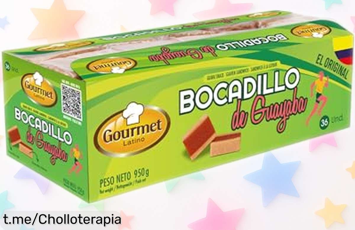 Delicioso pack de 36 bocadillos de guayaba Gourmet Latino, ¡un chollazo que te llena de energía y vitaminas a un precio regalado!