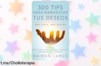 Descubre 300 trucos mágicos para manifestar lo que deseas y transforma tus pensamientos en milagros, ¡apróvecha este ofertón antes de que desaparezca!