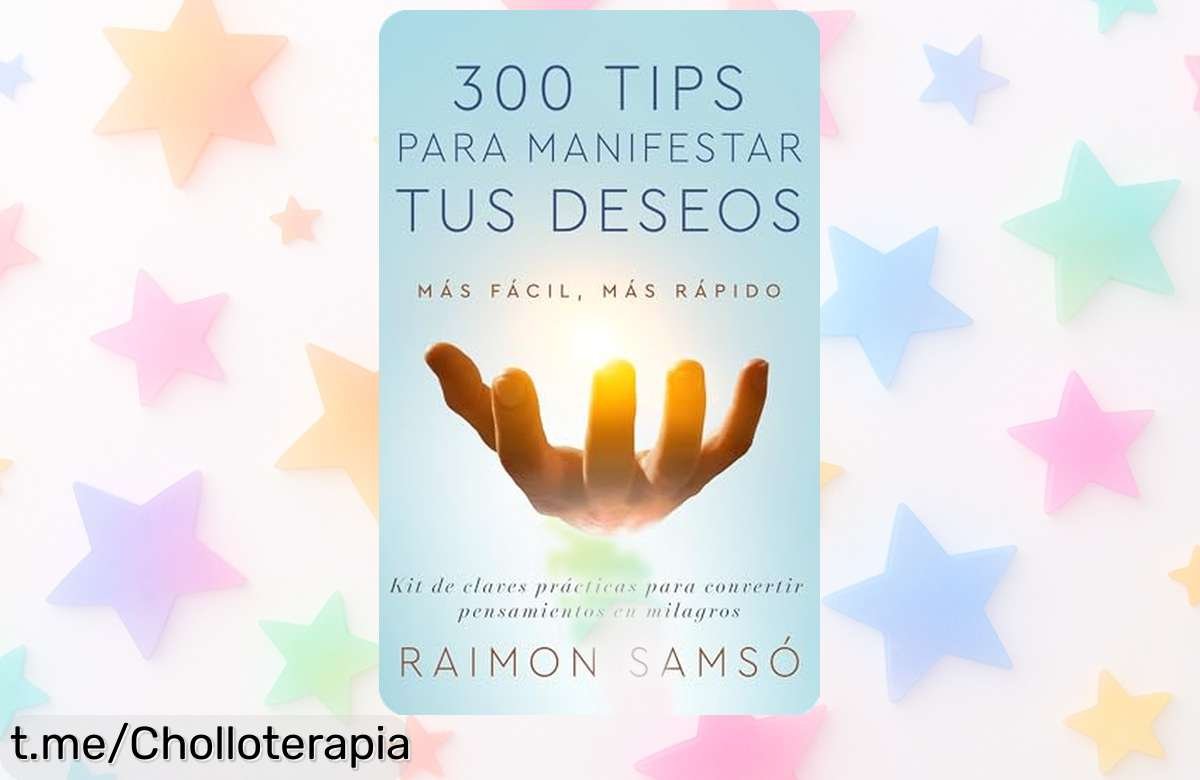 Descubre 300 trucos mágicos para manifestar lo que deseas y transforma tus pensamientos en milagros, ¡apróvecha este ofertón antes de que desaparezca!
