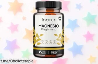 Descubre el bisglicinato de magnesio: 250 cápsulas para tu bienestar a un precio loco que te hará sentir más tranquilo y lleno de energía ¡No dejes pasar esta oferta!