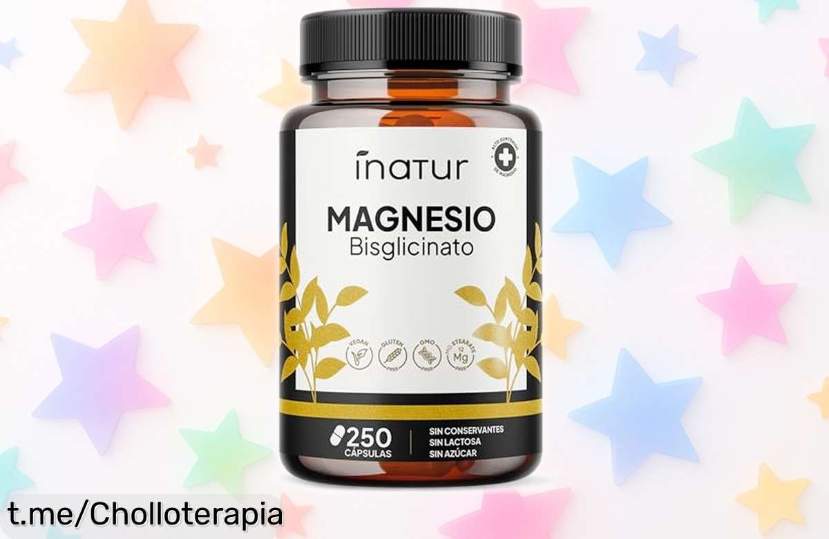 Descubre el bisglicinato de magnesio: 250 cápsulas para tu bienestar a un precio loco que te hará sentir más tranquilo y lleno de energía ¡No dejes pasar esta oferta!