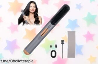Descubre el cepillo alisador inalámbrico Layhou: cabello suave sin frizz en 20 segundos. ¡No dejes escapar este ofertón que elevará tu estilo a otro nivel!