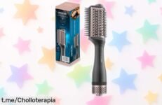 Descubre el cepillo de aire triangular Cecotec CeramicCare, un ofertón que revivirá tu melena al instante y dejará atrás el frizz: ¡hazlo tuyo ya!