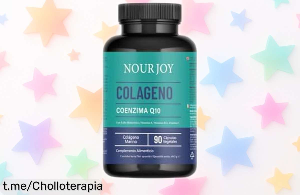 Descubre el colágeno Nourjoy con Q10 y ácido hialurónico a un precio rebajado, ¡tu piel y energía te lo agradecerán! Date prisa, este chollazo no se queda mucho tiempo.
