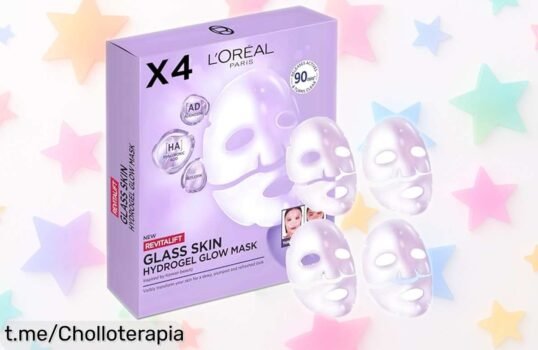 Descubre el espectacular pack de 4 mascarillas hidrogel L’Oréal Paris Revitalift Filler, ¡ofertón que dejará tu piel radiante y fresca! No te lo pierdas, date ese gusto ahora.