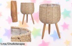 Descubre el impresionante macetero-cuadro con patas Elena de Factory, ¡un chollo que alegrará cualquier rincón de tu hogar y a un precio increíble!