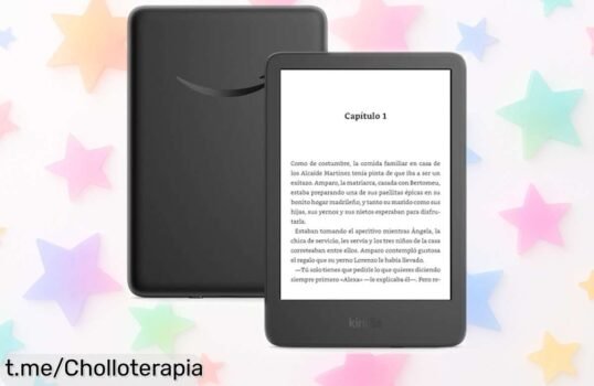 Descubre el increíble Kindle de última generación, ligero y con luz ajustable: oferta rebajada que hará brillar tus lecturas hasta en la oscuridad. ¡No te lo pierdas!