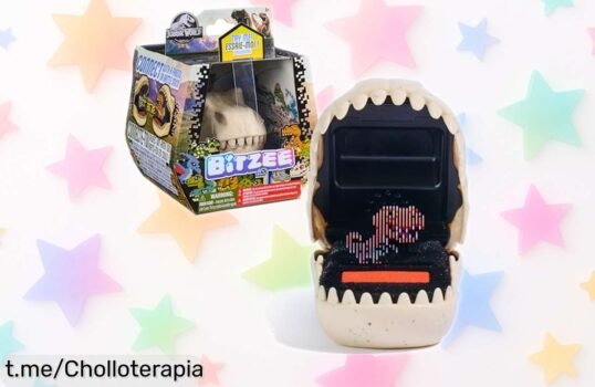 Descubre el increíble dinosaurio virtual Bitzee: ¡25 especies que responden al tacto y te harán vivir aventuras épicas con tus amigos! Este chollo es pura diversión para tus peques amante de Jurassic World.