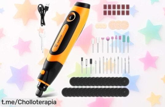 Descubre el increíble kit de herramientas rotativas DEKOPRO con 70 accesorios, ¡rebajado y listo para transformar tus proyectos creativos en grandes éxitos!