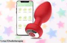 Descubre el increíble plug anal vibrador para mujer con app y control remoto, ¡rebajado a un precio loco! 10 modos de placer que te harán vibrar de emoción, no lo dejes escapar.