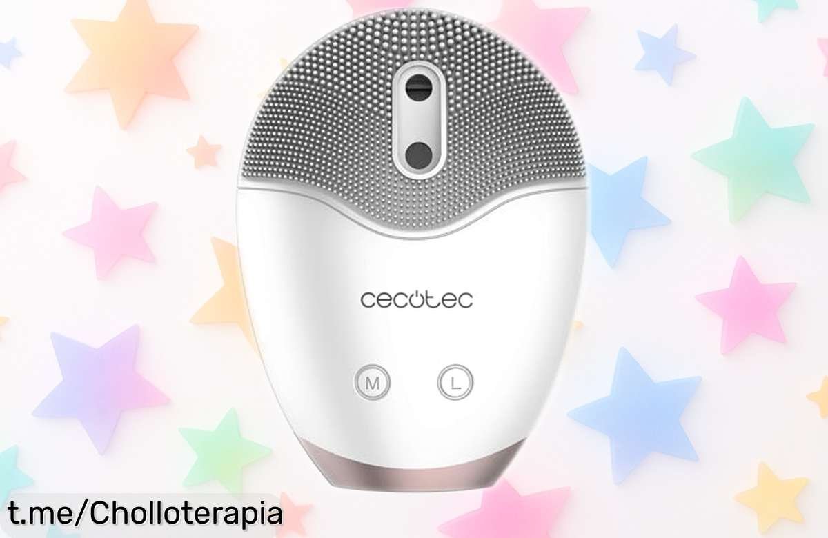 Descubre el limpiador facial ultrasónico Cecotec FaceCare TotalClean Soft: ¡espuma automática y masaje reafirmante a un precio de locura! No dejes pasar esta oportunidad única para lucir una piel radiante.