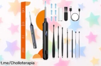 Descubre el otoscopio con cámara WiFi GLOSKIN 1080P: cuida tus oídos como un profesional desde tu móvil, ¡precio de escándalo y oferta que no querrás dejar pasar!