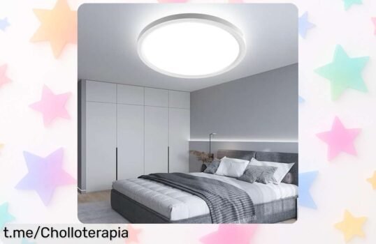 Descubre el plafón LED de techo OTREN, súper luz blanca y fácil instalación a un precio nunca visto: ilumina tu baño o cocina sin complicaciones y disfruta cada rincón como nunca antes.