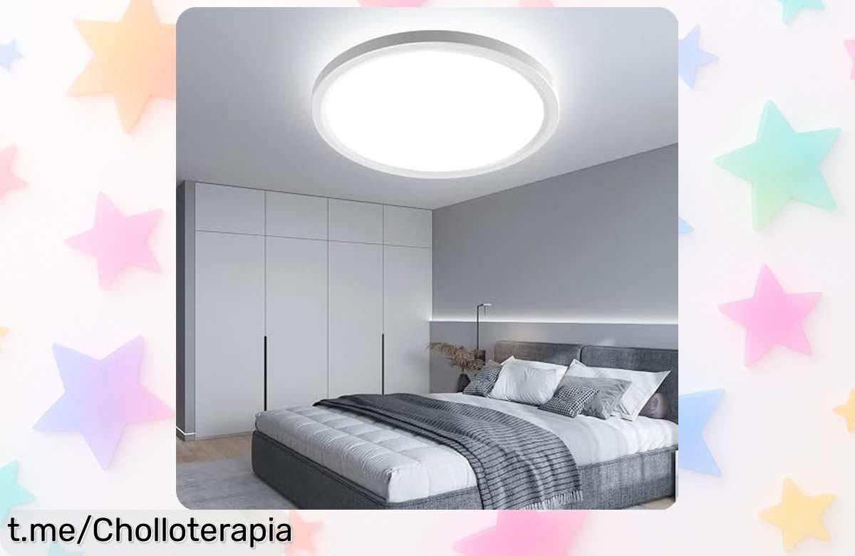 Descubre el plafón LED de techo OTREN, súper luz blanca y fácil instalación a un precio nunca visto: ilumina tu baño o cocina sin complicaciones y disfruta cada rincón como nunca antes.