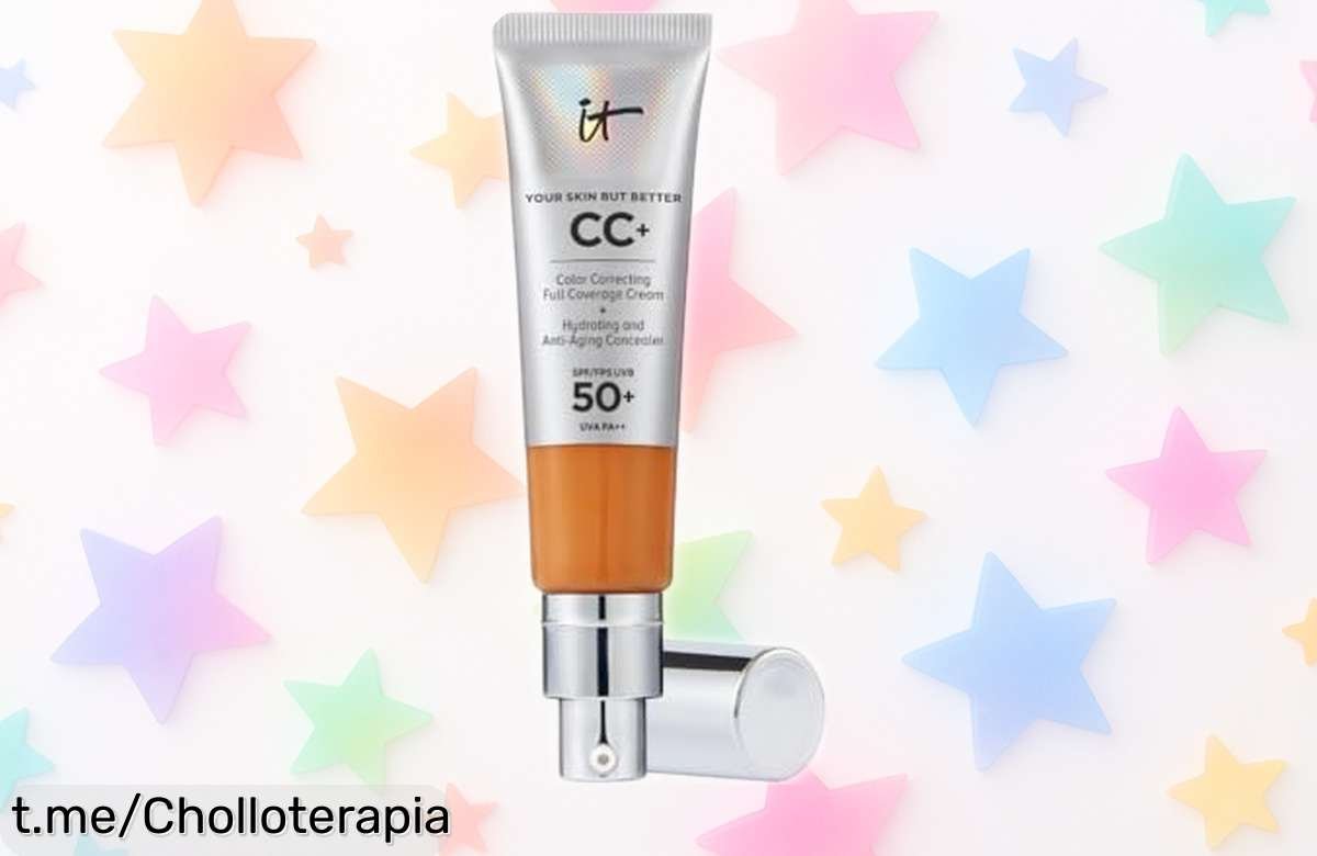 Descubre la base de maquillaje IT Cosmetics YSBB CC+ que hidrata y protege tu piel; ¡aprovecha este chollazo antes de que desaparezca!