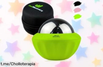 Descubre la bola de masaje relajante con efecto frío y calor que alivia tus contracturas, ahora a un precio rebajado irresistible que no querrás dejar escapar.