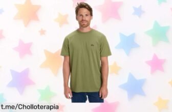 Descubre la camiseta básica Quiksilver SS Tee Young a un precio regalado para que renueves tu armario hoy mismo. ¡No dejes pasar esta oportunidad única!