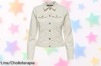 Descubre la chaqueta vaquera ONLY ONLWONDER DNM a un precio de escándalo y añade estilo único a tu look ¡No dejes pasar esta oportunidad que no se repetirá!