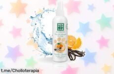 Descubre la fresca y deliciosa agua de colonia para perros Menforsan: aroma a naranja y vainilla, perfecta para perretes sensibles ¡Aprovecha este descuentazo antes de que se acabe!