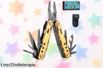 Descubre la increíble multitool 14 en 1 RoverTac que tu hombre práctico necesita, ¡ahora a un precio de escándalo! No dejes pasar esta oportunidad única para sorprenderlo.