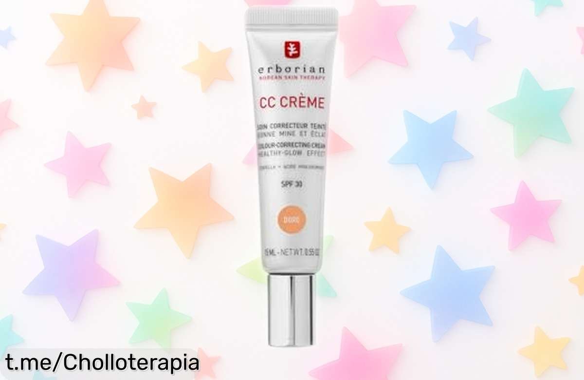 Descubre la inigualable crema facial CC Crème de Erborian: ¡tonifica tu piel al instante y brilla sin parar con este super chollo a un precio tirado!