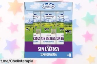 Descubre la leche semidesnatada sin lactosa Central Lechera Asturiana: un chollazo de 6 litros para cuidarte que hará felices a tus huesos y tu barriga. ¡No te quedes sin la tuya!