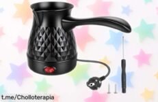 Descubre la olla fundidora eléctrica KERCAMKEL de 500 ml, el chollo que necesitabas para hacer velas y jabones en un abrir y cerrar de ojos. ¡No te quedes sin ella!