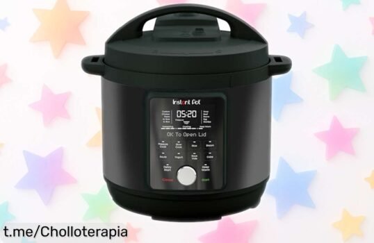 Descubre la olla multifunción Instant Pot Duo Plus que cocina 9 platos diferentes y prepara hasta 6 raciones, ¡ahora a un precio regalado que no puedes dejar pasar!