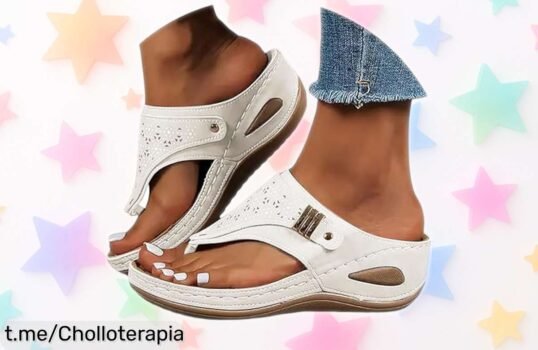 Descubre las chanclas deportivas ortopédicas para mujer que te cuidan el arco: ¡rebajadas a un precio increíble, perfectas para llevar todo el día y sentirte genial!