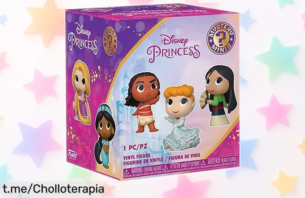 Descubre las figuras coleccionables Funko Mystery Mini Disney y sorpréndete con princesas en vinilo a un precio de escándalo, ¡haz que cada fiesta brille!