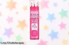 Desenreda y brilla con el acondicionador en spray Revlon Equave Kids, un gustazo a precio regalado que haría felices hasta los cabellos más revueltos. ¡No dejes pasar esta oferta!