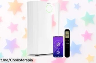 Deshumidificador portátil Klarstein DryFy ProConnect, secando hasta 16 litros al día: ¡rebajado a un precio loco para que respires aire fresquito ya mismo!