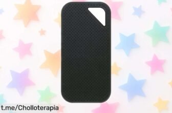 Disco duro externo portátil Hlaisgaa 2TB a un precio loco, fácil de llevar y ultra rápido. ¡No te pierdas este super chollo y guarda tus momentos más valiosos ya!