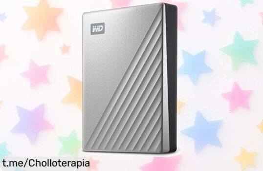 Disco duro externo portátil WD My Passport Ultra 2TB a precio loco, guarda tus recuerdos rápido y seguro; ¡aprovecha este ofertón antes de que se agote!