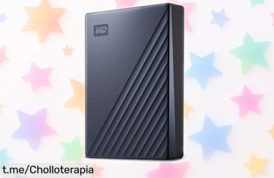 Disco duro externo portátil WD My Passport Ultra de 6 TB, ¡un ofertón que no se repite! Aprovecha este precio loco y guarda todo lo que quieras antes de quedarte sin él.