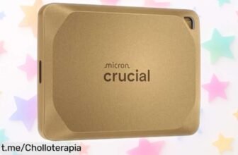 Disco duro sólido portátil Crucial X10 Pro 2TB a un precio loco, ultra rápido y resistente al agua: ¡no dejes escapar este chollazo que hará tu vida más fácil!